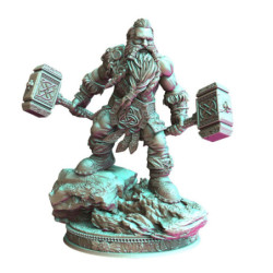 DmS Dwarf Barbarian - Mathias