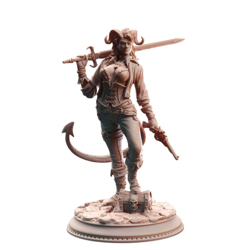 DmS Syntheia the Daring - Tiefling Scoundrel