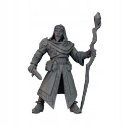 AG Arcanist B4 Staff And Sword Hooded