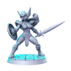 RNE Dragon Quest III Senshi Female Warrior