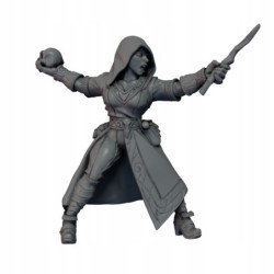 AG Arcanist E1 Angry Hooded Wizard Rod