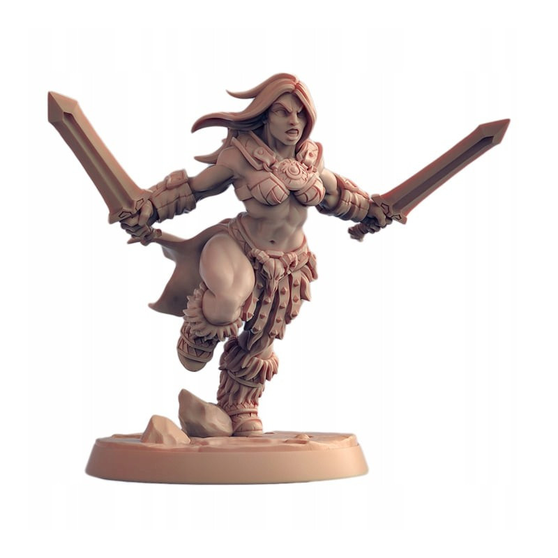 AG Barbarian Female Two Swords