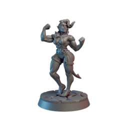 VV Thiefling Karlach Strong Pinup