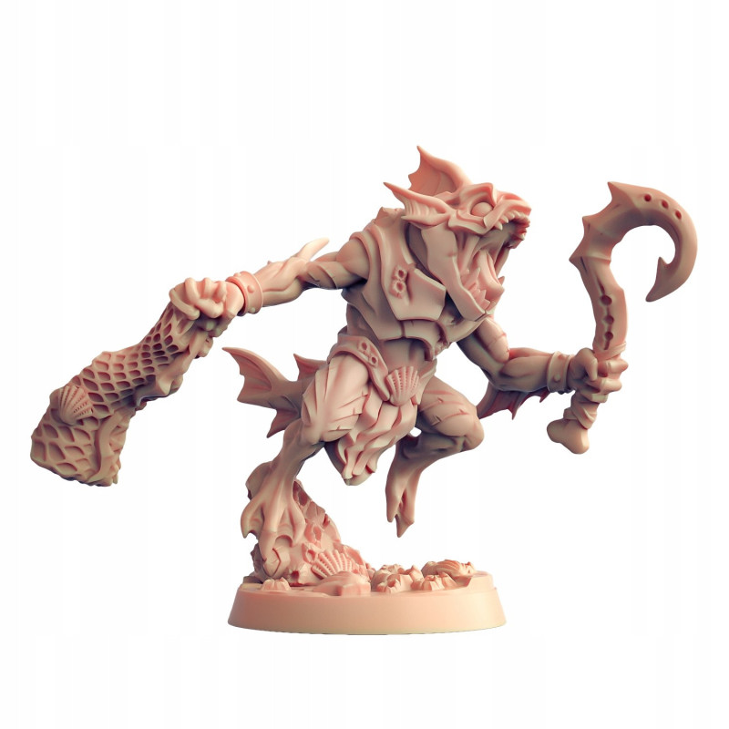 AG Lizardfolke Attacking Scythe