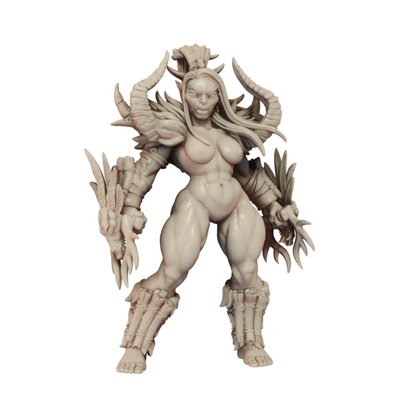 AG Vesdra - Blackcrag Shaman naked