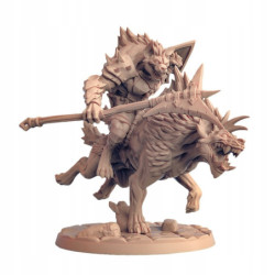 AG Gnoll Cavalery Axe Attacking