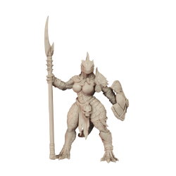 Ag Hiskra - Lizardman Pinup A2