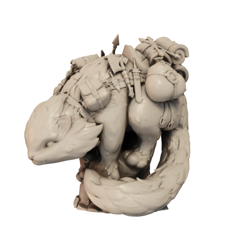 Giant Travel Companion Cat