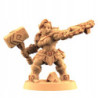 AG Dwarf With Hammer And Crossbow